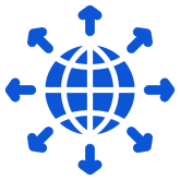 scalability & global reach